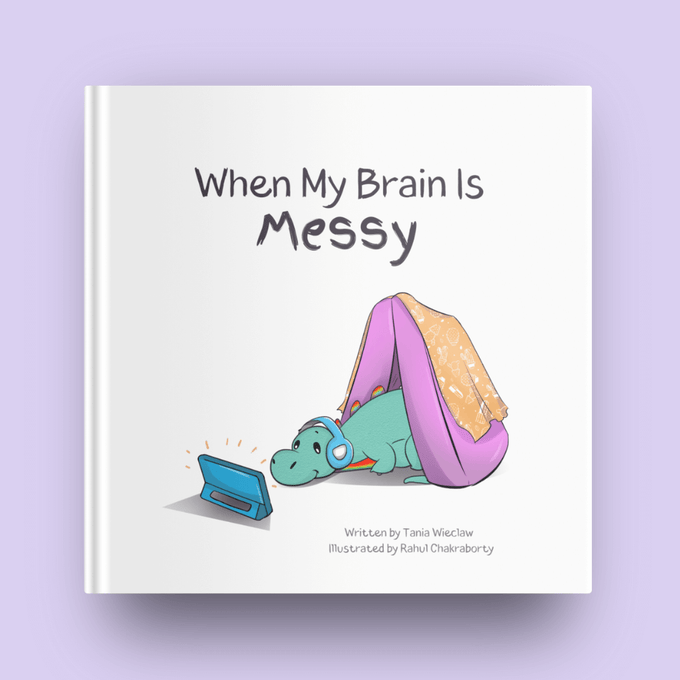 When My Brain Is Messy – picture book cover