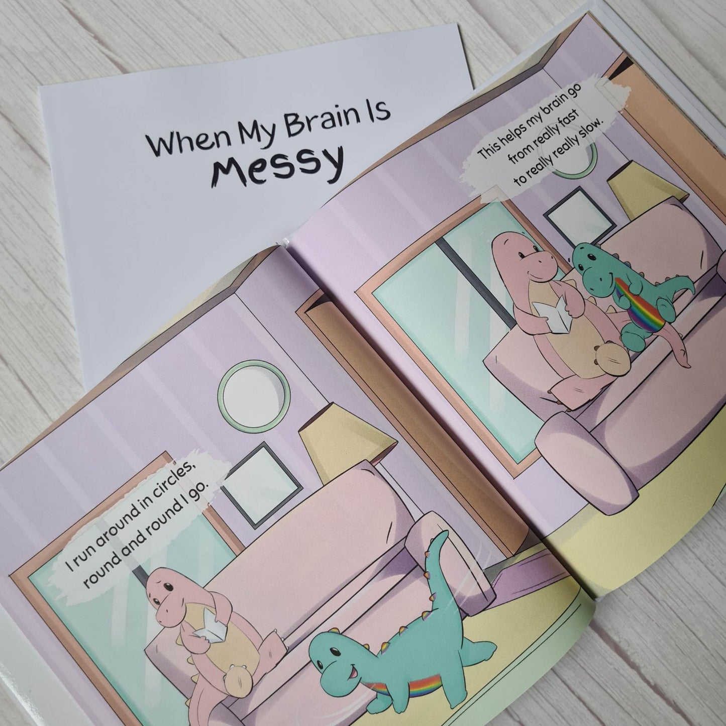 "When My Brain Is Messy" - A children’s picture book about autism and how to regulate BIG emotions related to sensory processing differences.